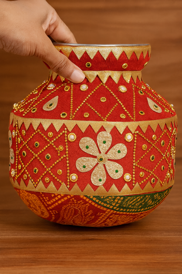 Decorative Wedding & Puja Kalash ✨