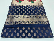 Banarasi - Korea Chiffon Border Meenakari