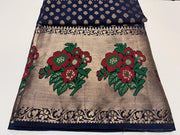 Banarasi - Korea Chiffon Border Meenakari