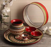 Beaded Karwa Chauth Thali Set