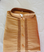 Golden Kurta With Golden Pajama Set