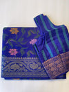 Banarasi - Silk Patola Meenakari Zari Border