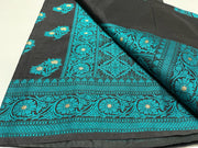 Banarasi - Silky Ulfi Buta (Black)