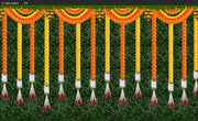 Marigold Hangings Backdrop