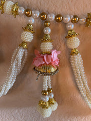 Baby Pink Beaded Toran