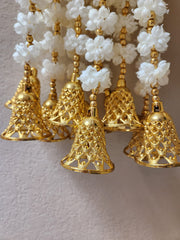 White Mogra and Bells Ladi - Set of 2