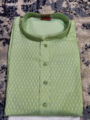 Green Kurta Pajama Set