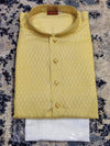 Golden Kurta Pajama Set