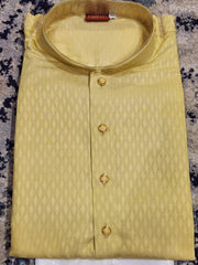 Golden Kurta Pajama Set