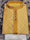 Mustard Yellow Kurta Pajama Set