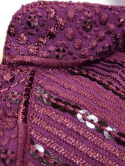 Purple Kurta Pajama Set with Sequin