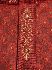 Red Kurta Pajama Set