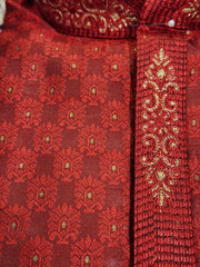 Red Kurta Pajama Set