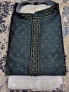 Dark Green Kurta Pajama Set