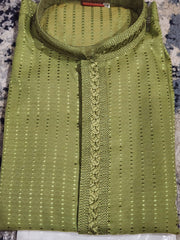 Green (Mehendi) Kurta Pajama Set