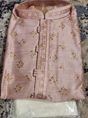 Light Pink Kurta Pajama Set