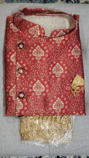 Red Angrakha Set