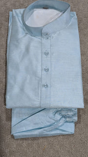 Sky Blue Kurta Pajama Set