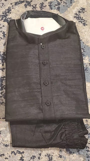 Black Kurta Pajama Set