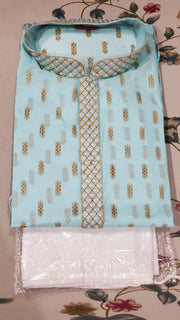 Blue Kurta Pajama Set